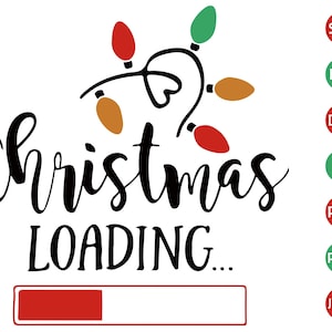 Weihnachten wird geladen, Weihnachten zwart, Frohe Weihnachten nicht, Winter Handgemacht, Weihnachten wird geladen, Clipart, Png, Jpeg, Cut File Cricut