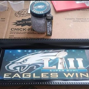 Custom Smoke Tray Set NFL Team - Eagles