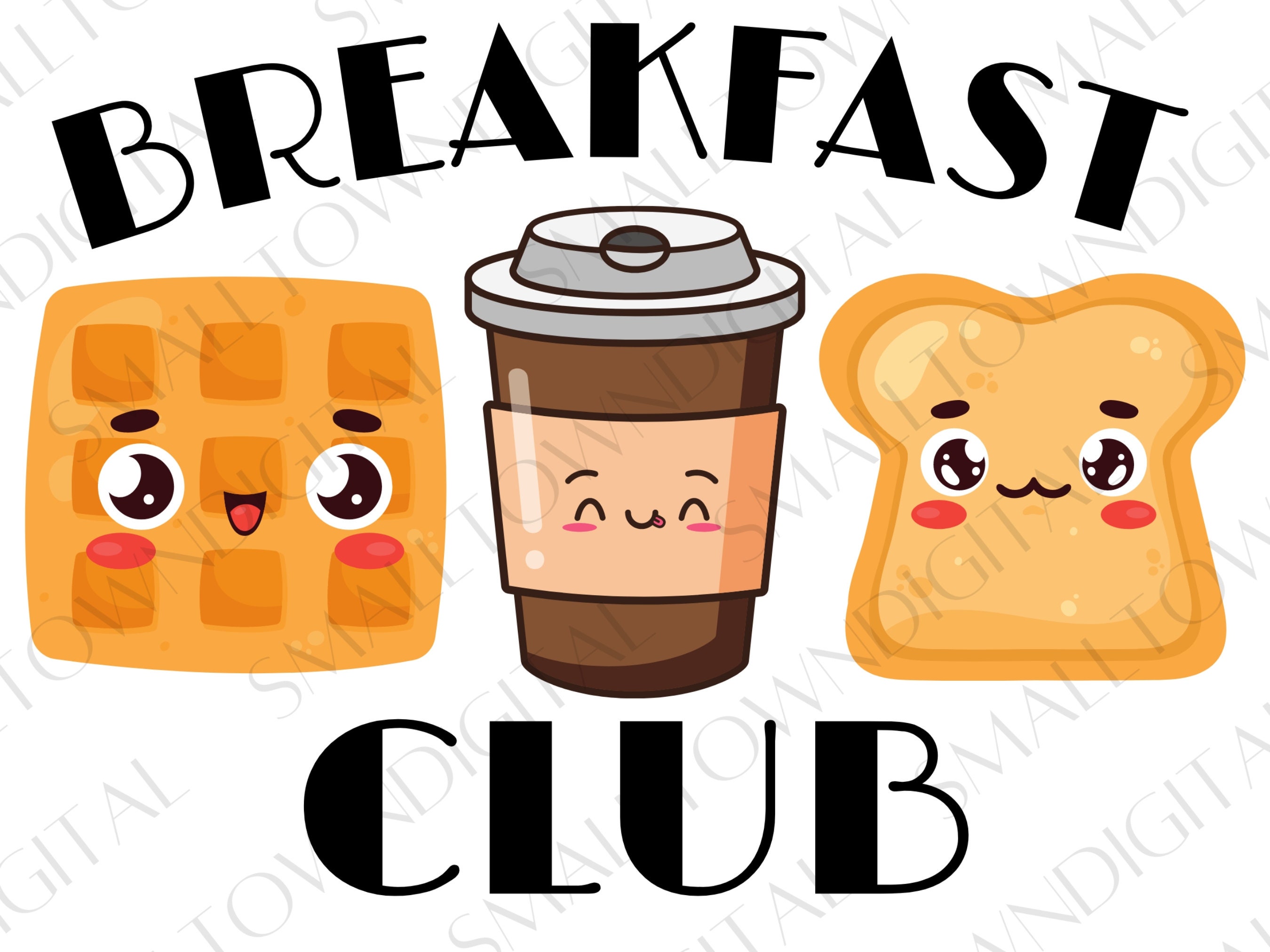 Breakfast Club PNG Digital Download, Instant Download YOU PRINT - Etsy