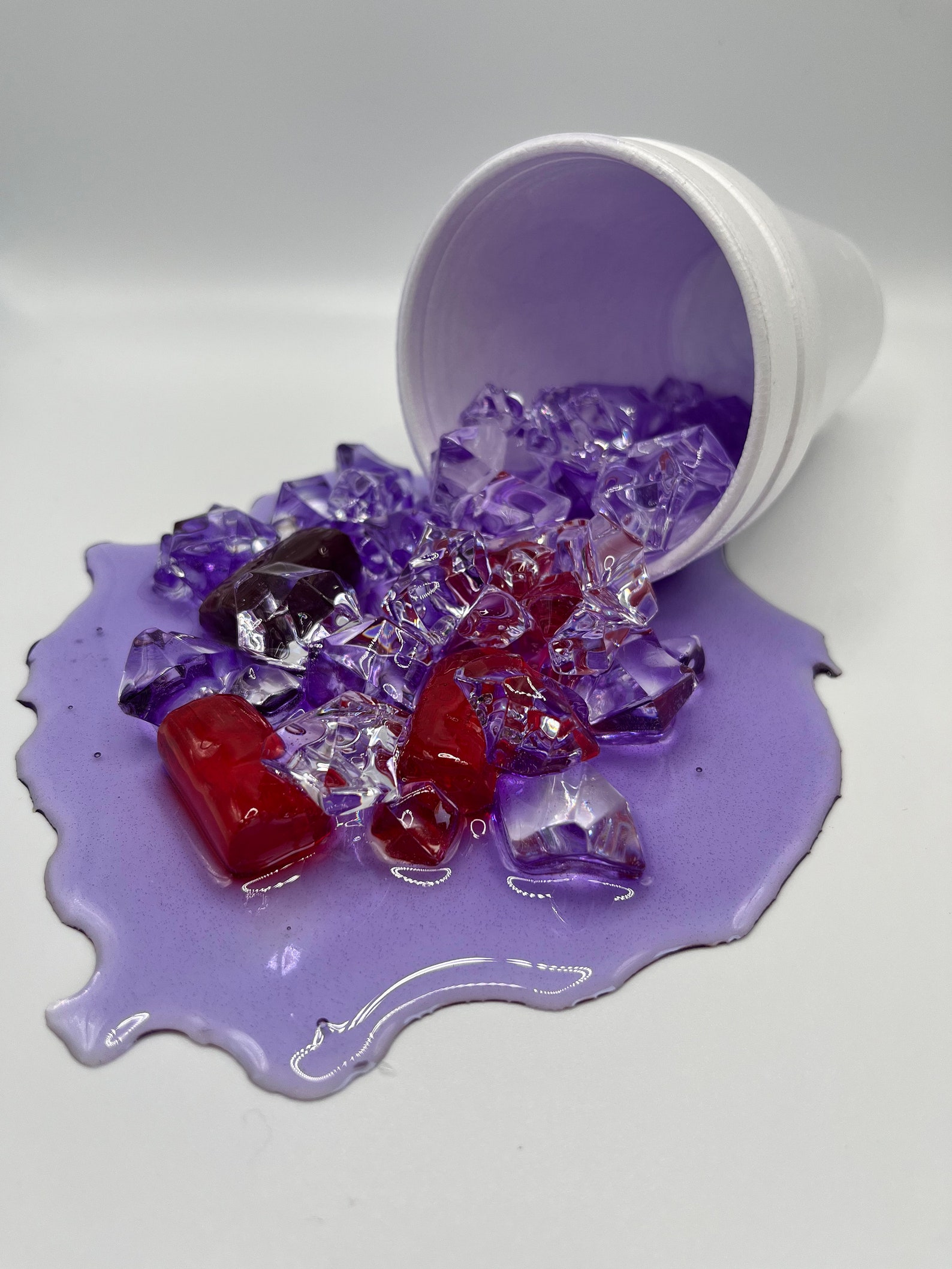 Spilled Lean 6 Oz Lean Cup Table Ornaments Lean Hat Pins Etsy