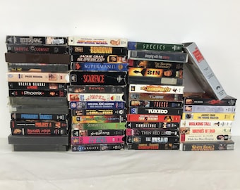 VHS VCR Movie Tapes O-Z