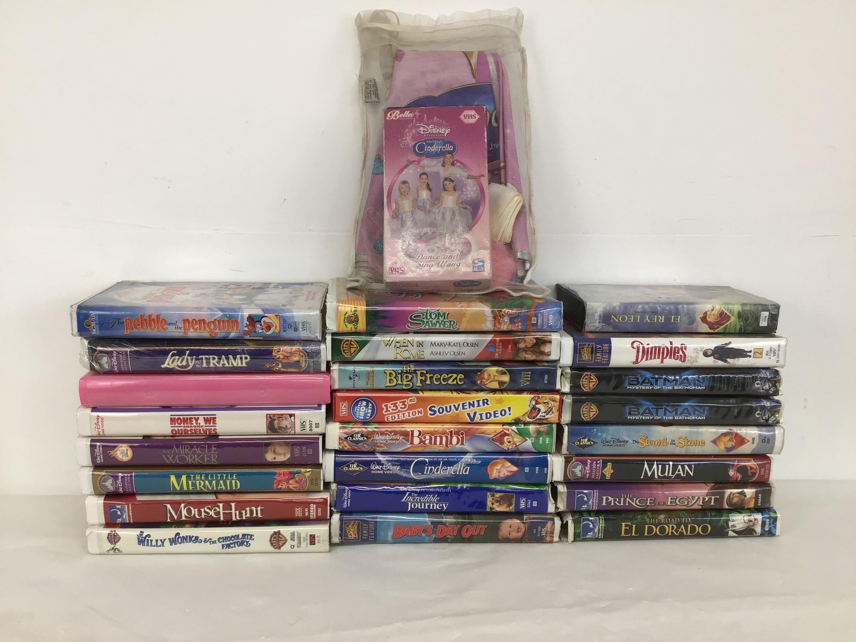 ディズニー VHS ビデオデッキ 映画テープ - Etsy 日本
