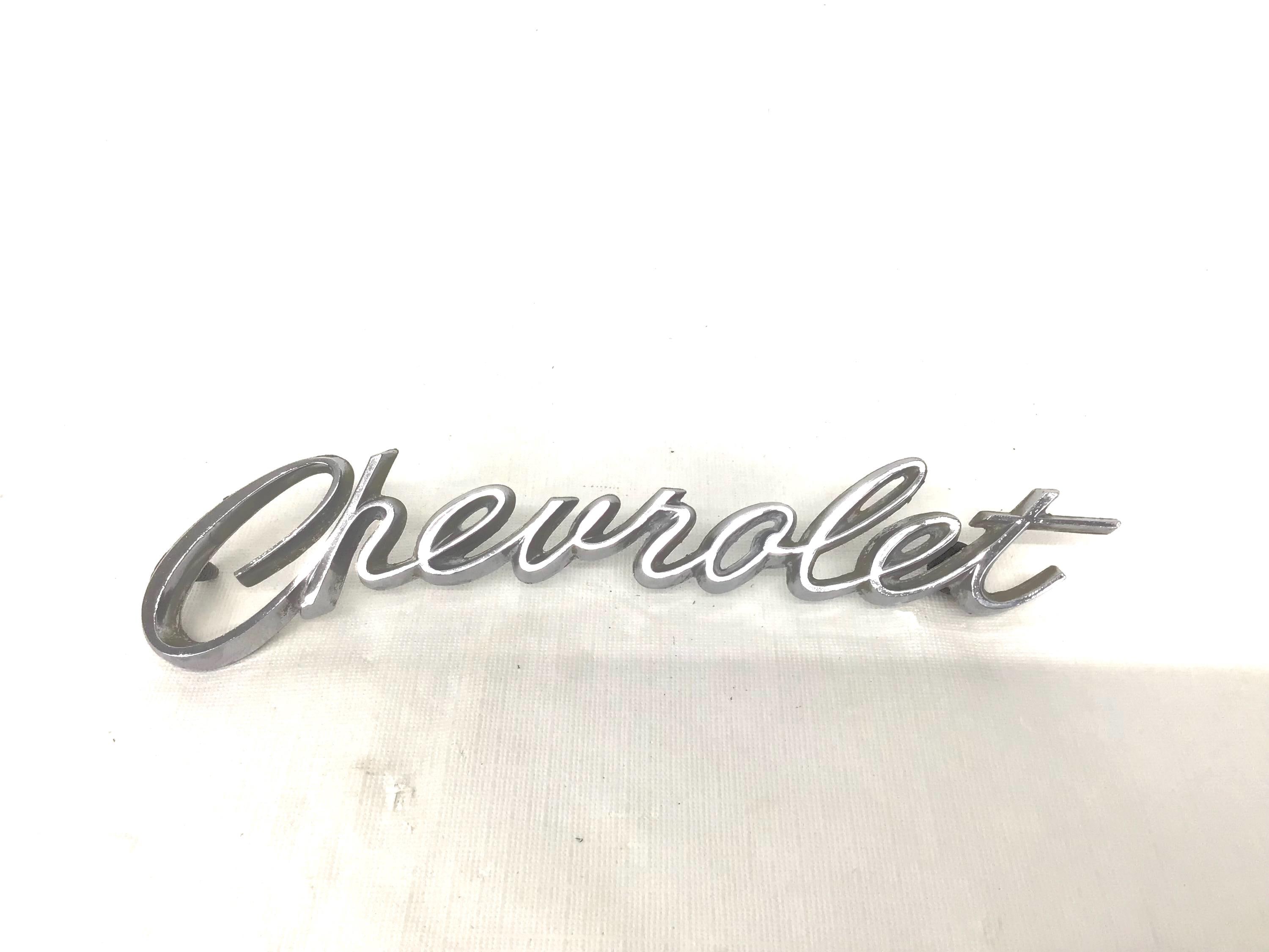 Chevrolet Script Emblem - Etsy