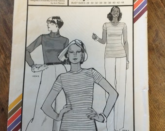Stretch und Näh-Muster #313 Tailliertes T-shirt und Bodysuit