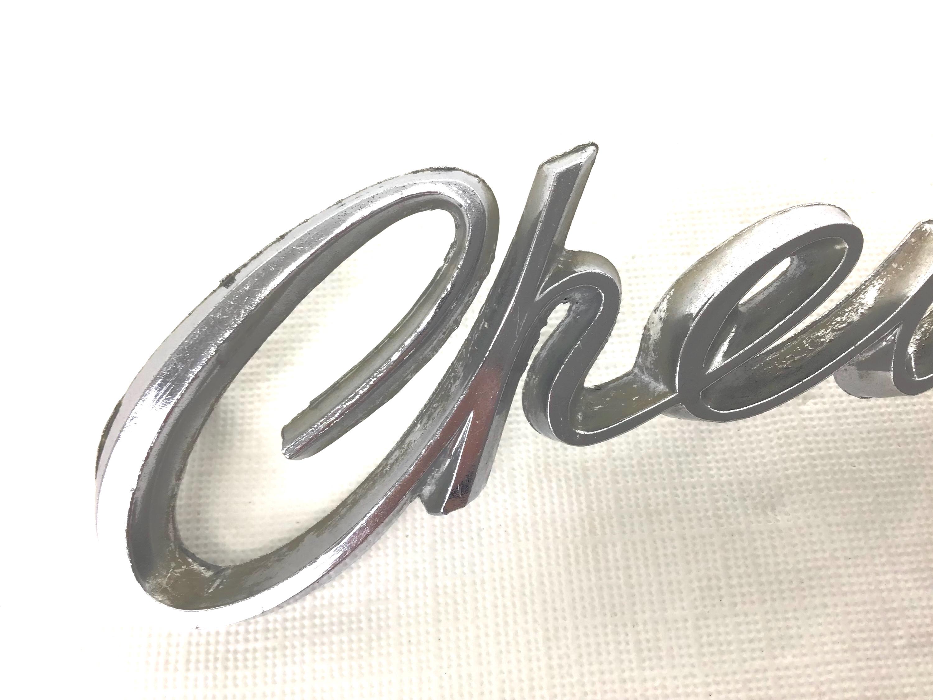 Chevrolet Script Emblem - Etsy