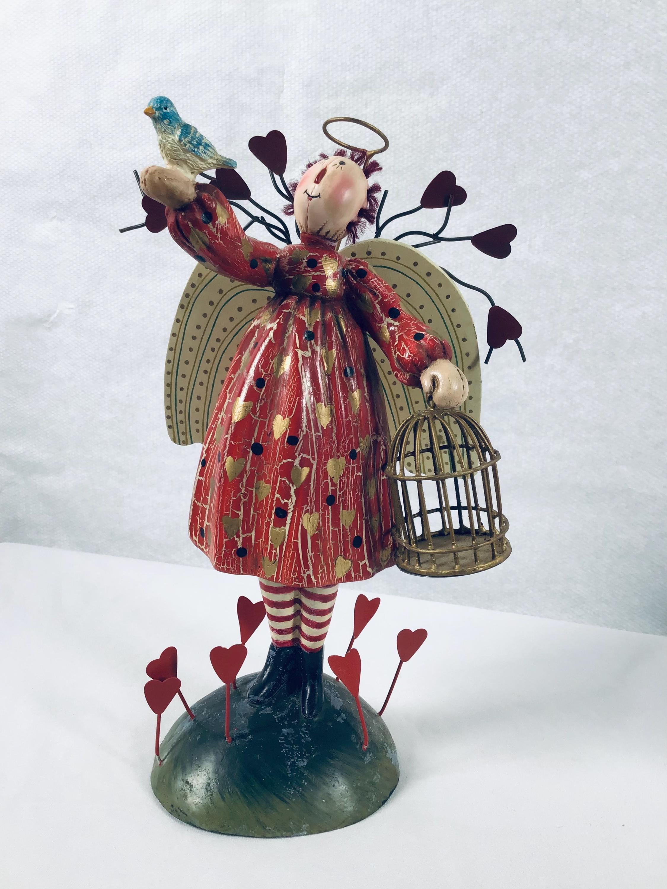 ビンテージ置物セット 天使 エンジェル ジャンク ガーデン 天使 石膏