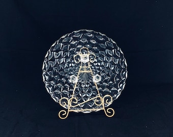 Fostoria American Clear Glass Plate