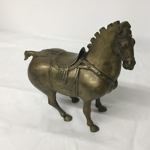 Brass Horse sculpture