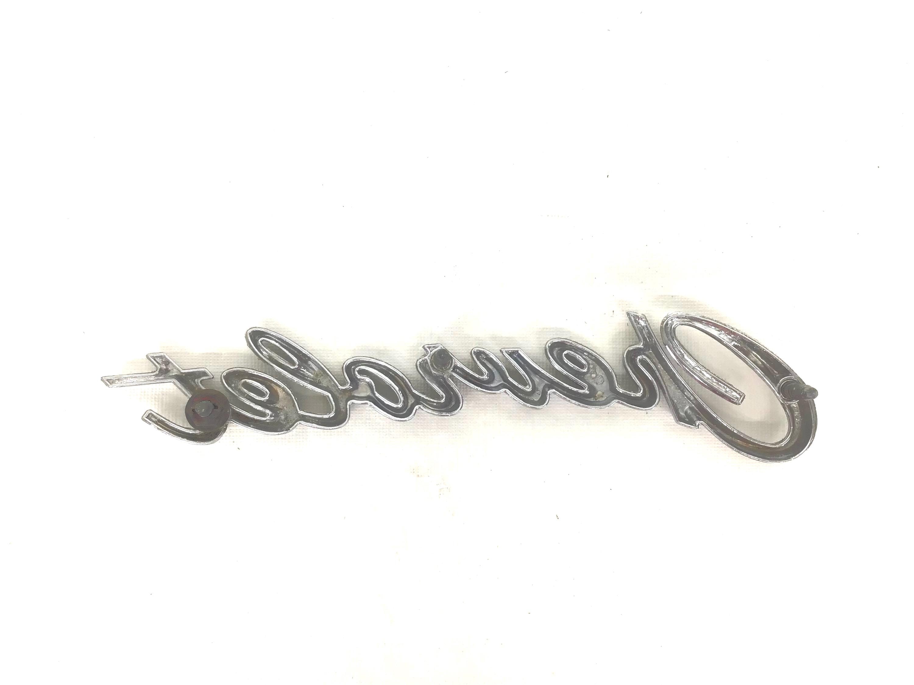 Chevrolet Script Emblem - Etsy