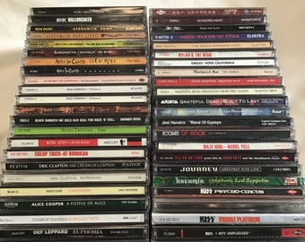 Classic Rock CD’s 1960’s-2000’s A-K