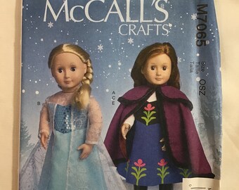McCall's Crafts #M7065 Ropa para muñecas