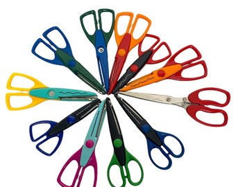 Kit De 18 Ciseaux Décoratifs Kraft Edgers – Bordures Créatives Pour Scrapbooking Et Loisirs Créatifs
