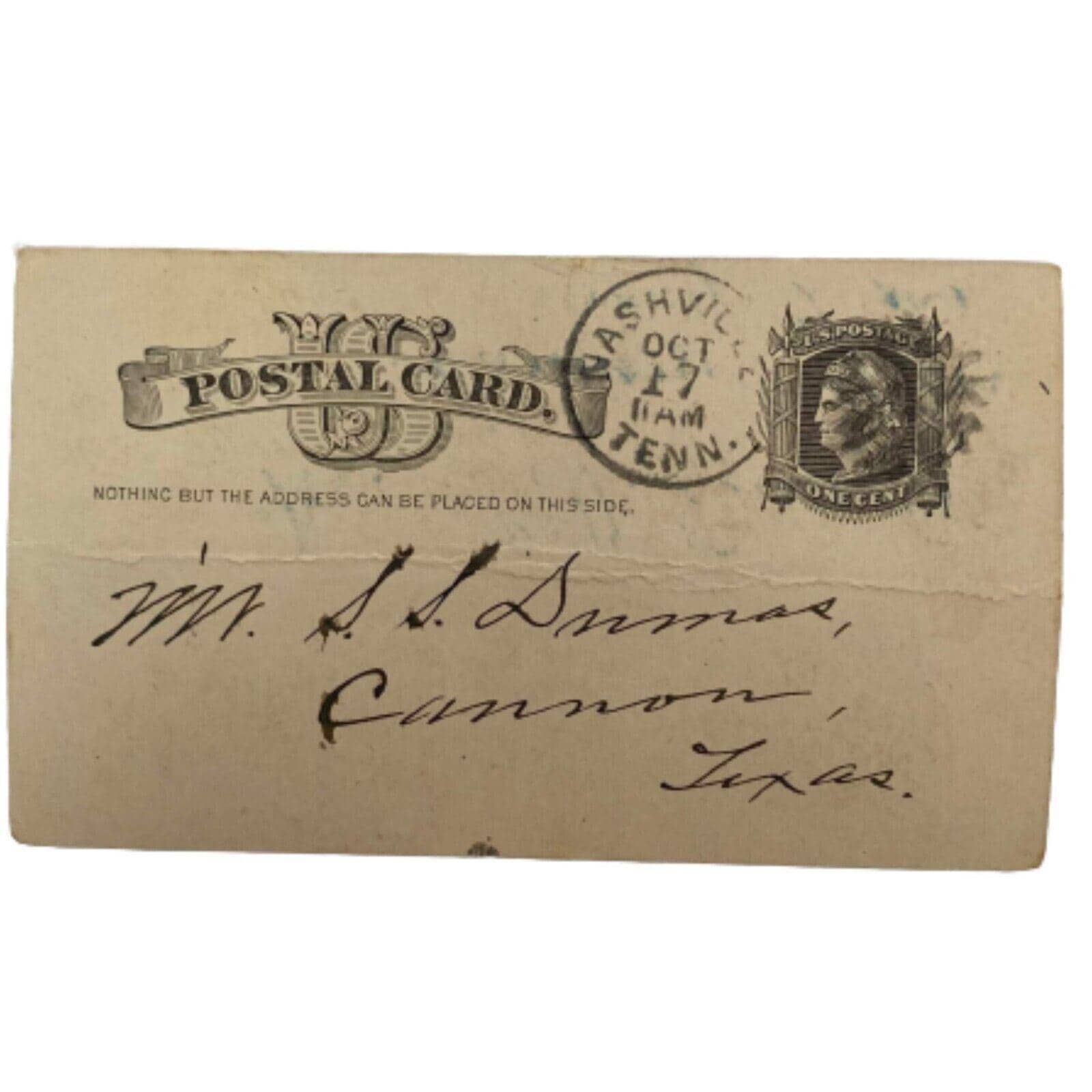 1880's Postal Card - Etsy