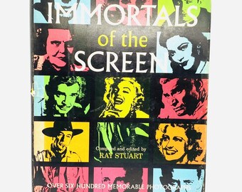 Barrymores Monroe Immortals of the Screen Ray Stuart Hardcover Staubjacke 1965