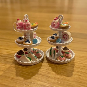 High Tea Polymer Clay Earrings