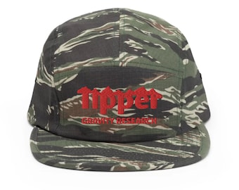 Tipper Teton Red Text - Embroidered