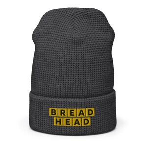 Breadhead Waffle Beanie - 3D Puff Embroidery