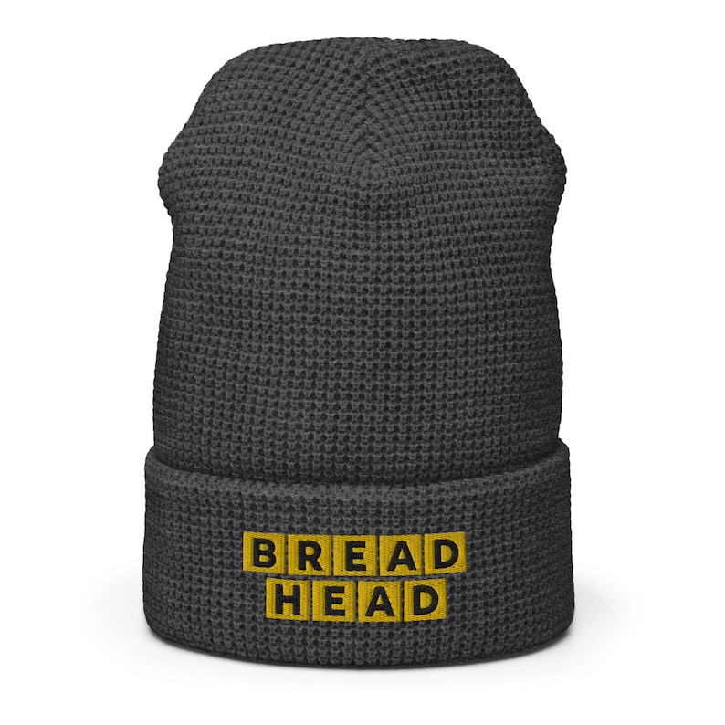 Breadhead Waffle Beanie - 3D Puff Embroidery