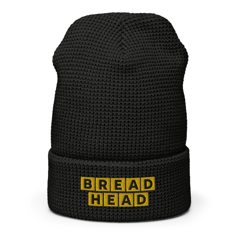 Breadhead Waffle Beanie - 3D Puff Embroidery