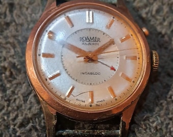 Montre Vintage MILOS PERMAPOWER 17 Bijoux Suisse Années 50 - Cadran Sunburst - Mécanique à Remontage Manuel