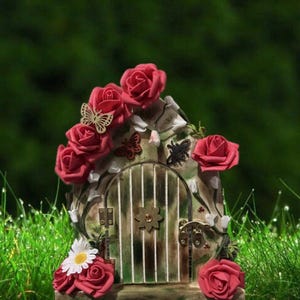 Fairy Door, Fairy Door with Lights, indoor fairy door, handmade fairy door, magic door, fairies, tooth fairy, magical door, door