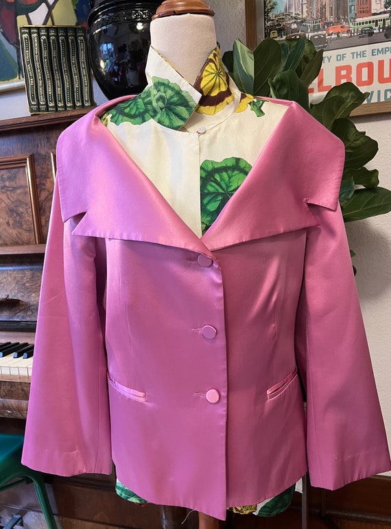 1980s Vintage Carla Zampatti silk jacket - image 3