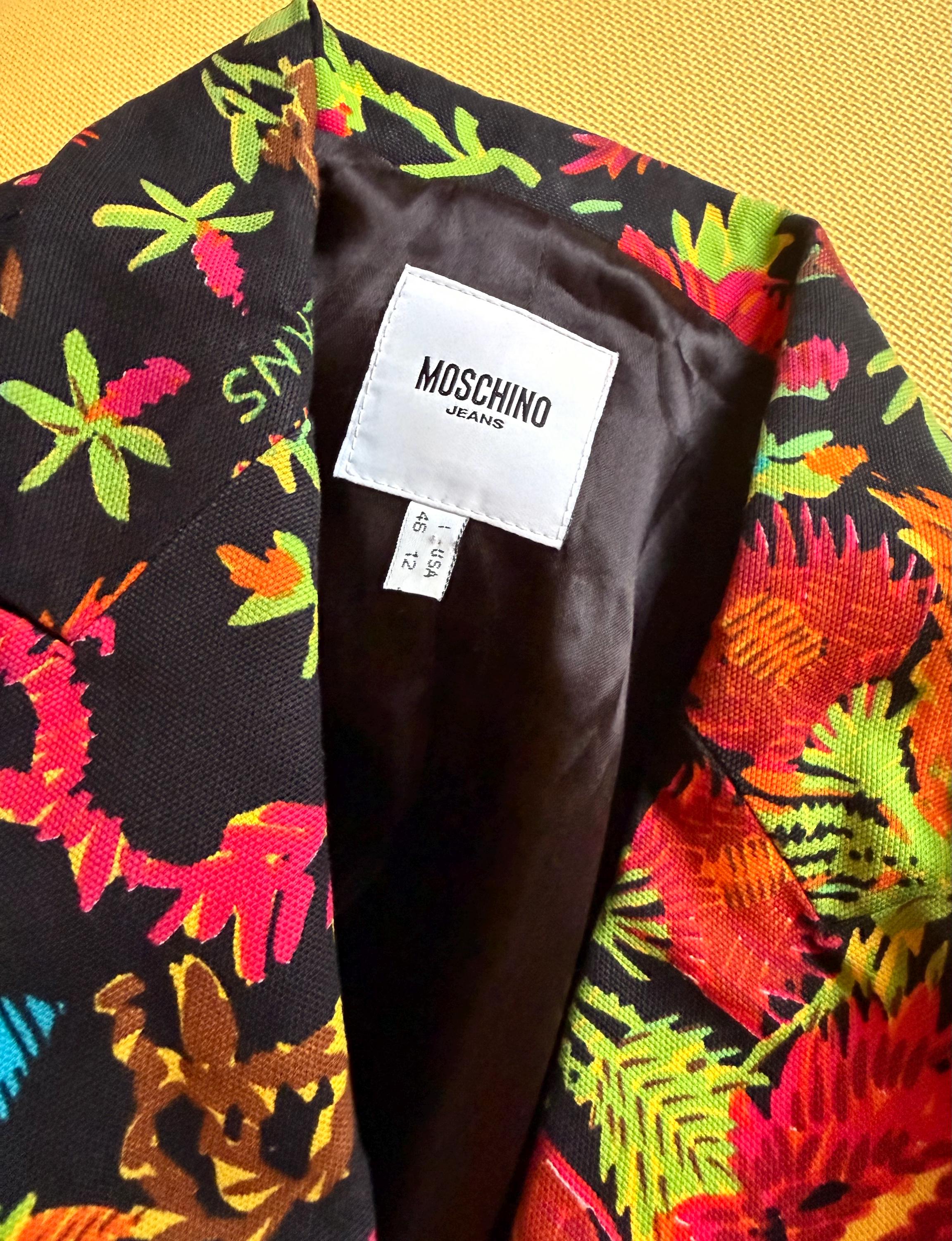 90s Vintage Moschino - Etsy