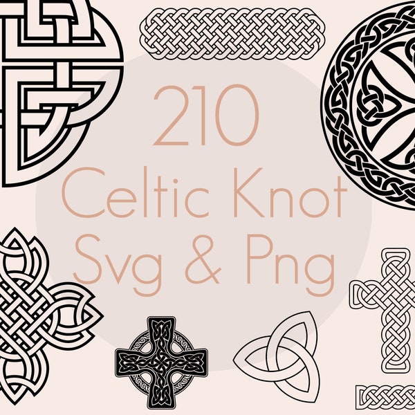 Celtic Knot Svg Bundle | Irish Png Bundle | Trinity Knot Svg | Cross Bundle Svg | Celtic Knot Clipart | Commercial Use Included