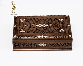 Jewelry Box, Make-up Box, Valuables Box, Wooden Jewelry Box, Memory Box,