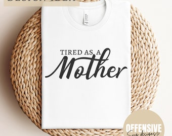 Moe als een moeder SVG – Funny Mom Life Design (digitale download)