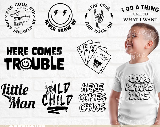 Grunge Boys SVG Bundle – Punk, Urban Designs (digital Download) - Etsy ...