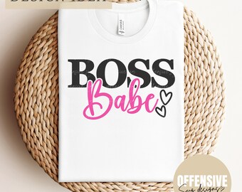 Boss Babe SVG | Girl Power, Entrepreneur Design (Digital Download)
