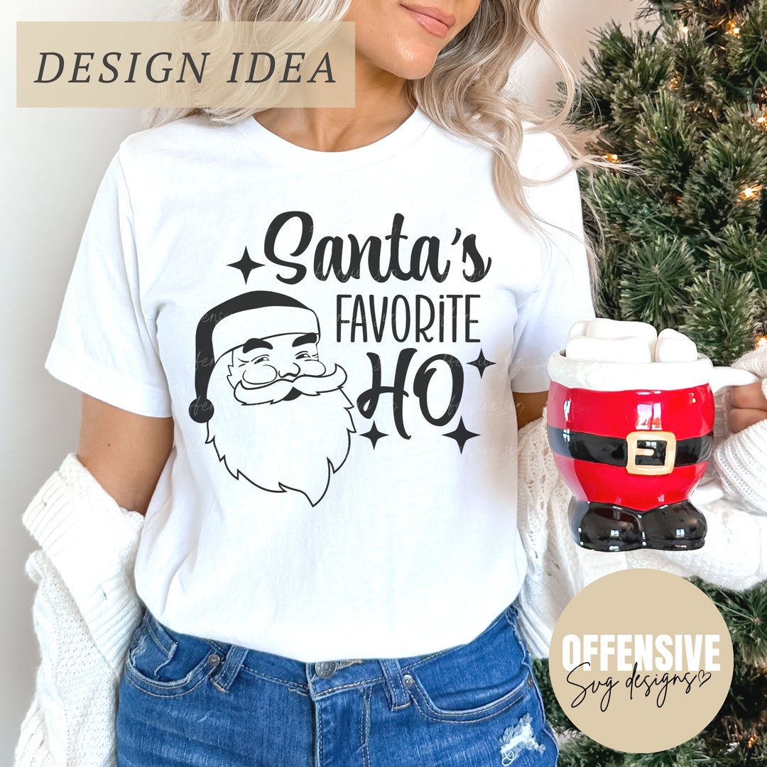 Santas Favorite Ho Svg Santa Claus Svg Santa Face Svg Christmas Svg