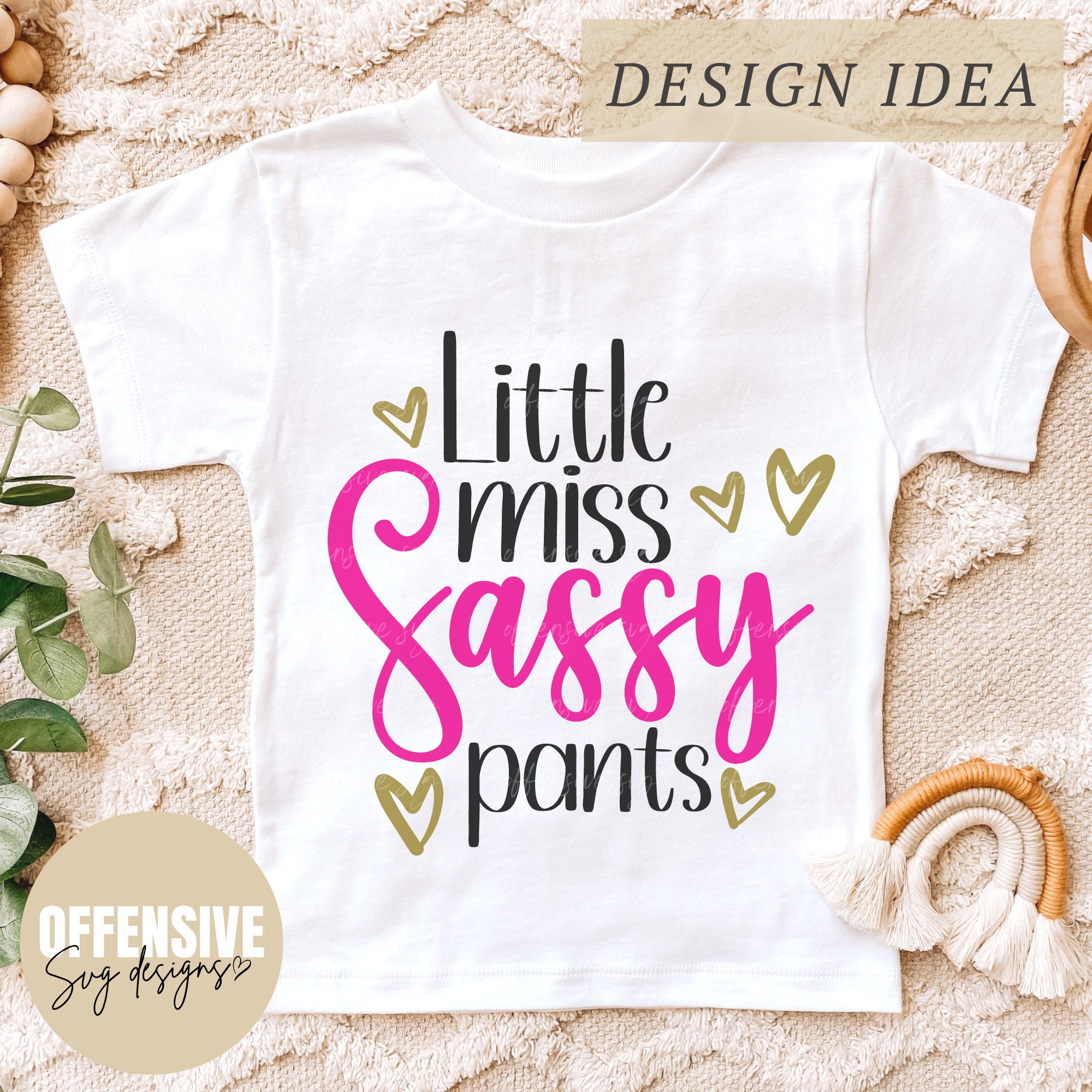 Little Miss Sassy Pants SVG, Princess SVG, Girs SVG, Toddler Svg