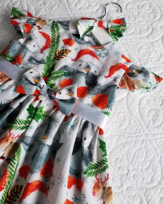 Christmas Dress - Baby penguin
