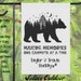 Custom Camper Flag Bear Sign for Cabin Home Custom Camping Gift Idea ...