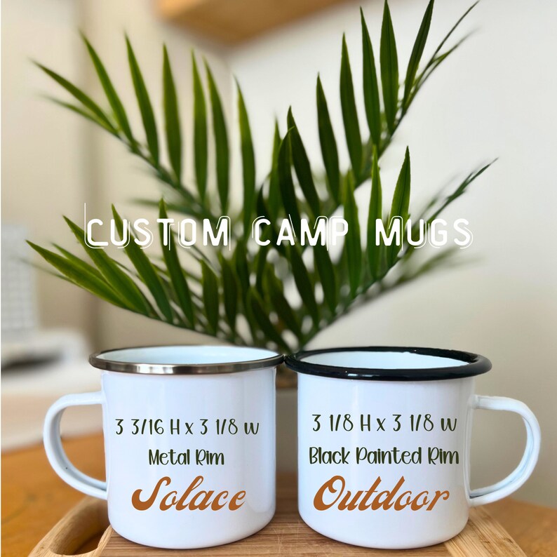 Custom Pop Up Camp Mug Personalize BIG POP-UP Camper Mug, Custom Camp Mug gift for him & her, Pop-Up Camper gift mugs, Custom Couple Present image 8