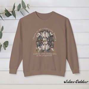 Edgar Allan Poe Quote Gothic Sweatshirt