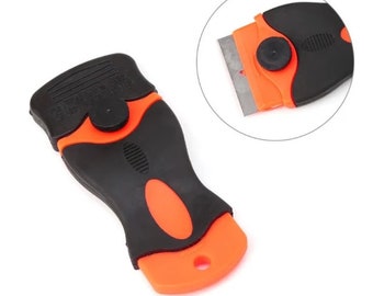Plastic Razor Blade Scraper, Glass Scraper, Remove Stickers, Safe Scraper, For Delicate Surfaces, Laser Supplies, Masking Tape Removal