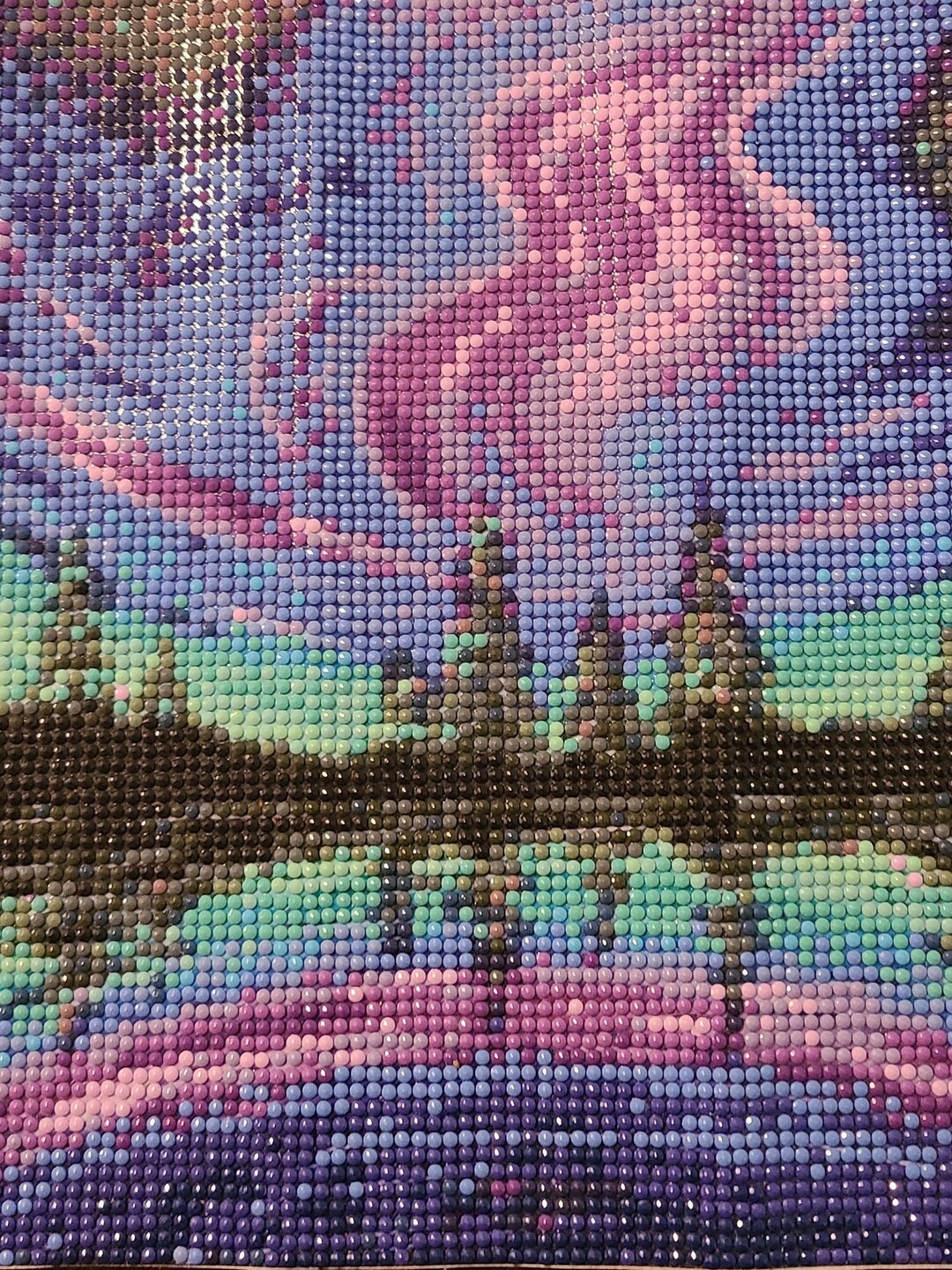 Completed Diamond Art Etsy