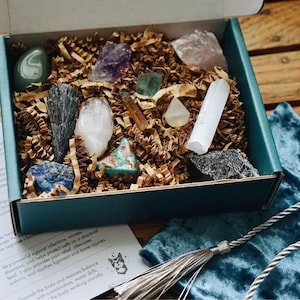 Healing Crystals Pet Gift Kit | 12 piece Set | Natural | Animals | Cat | Dog | Stones | Crystals | Animal lover | Senior Pet