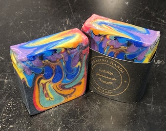 7 Chakras Rainbow Soap Bar