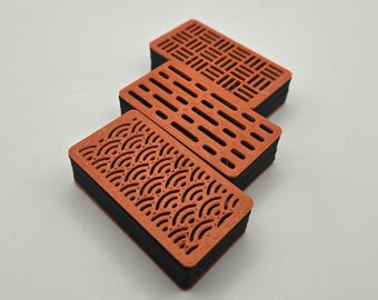 3D gedruckter magnetischer Fidget Slider: Lego-Themed Haptic Clicker