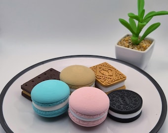 Macaron Fidget Schieber Spielzeug im Taschenformat: Bewahre Ruhe und trage Niedlichkeit