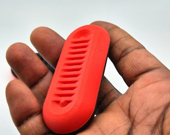 Zweifarbiger Fidget Slider & Clicker | 3D gedrucktes EDC Spielzeug | 4-Stage Magnetschieber