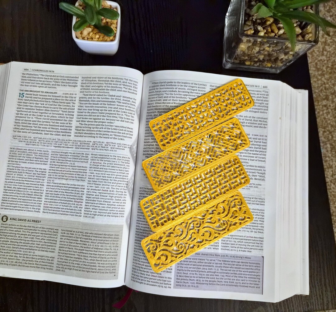 3D Printed Bookmark – Minimal, Durable & Stylish | Multiple Colours - Etsy