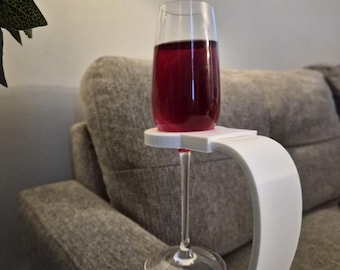 Heimkino Sofa Weinglashalter - 3D Gedruckte Armlehne Getränkehalter für Filmabende