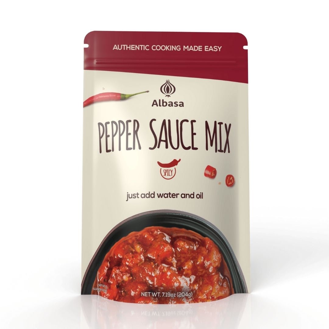 PepperRica, Gourmet African Hot Sauce | Shito - Authentic Recipe from Ghana  | with GHOST peppers, Crushed Dried Shrimp and Signature African Spices.