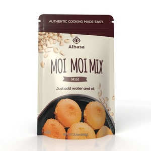 Moi Moi Mix Mild 11oz. 100% Beans. No Fillers. Just Add Water and Oil