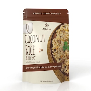 Coconut Rice Seasoning Mild, 13.7oz. 100% Coconut Milk. Just Add Rice, Water and Oil